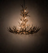 Meyda Lighting 200432 52" Wide Antlers Mule Deer 12 Light Chandelier