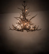 Meyda Lighting 200433 72" Wide Antlers Elk 24 Light Chandelier