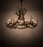 Meyda Lighting 200468 56" Wide Antlers Elk 12 LT Chandelier