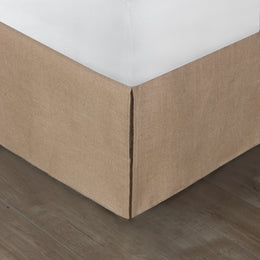 Burlap Natural Twin Bed Skirt – Farmhouse Style 15