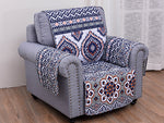Greenland Home Medina  Saffron Arm Chair, 81x81 Inches