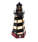 Meyda Lighting 20539 10"H The Lighthouse on Cape Hatteras Accent Lamp
