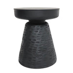 Sagebrook Home Wood, Side Table, Black