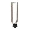 Sagebrook Home 15535-02, 35" Metal Sculpture With Base, Silver
