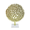 Sagebrook Home Metal, 17``H Tree Table Accent, Gold