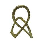 Sagebrook Home Metal, 11``H Loopy Table Accent, Gold