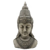 Sagebrook Home Resin, 42``H Buddha Head, Gray