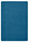 Carpet For Kids Mt. St. Helens Solids - Marine Blue Rug