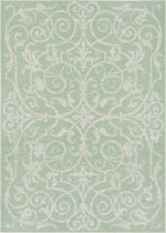 Couristan Monaco Summer Quay 2'3" X 7'10" Runner Indoor/Outdoor  Transitional Rug