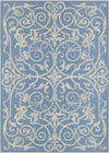 Couristan Monaco Summer Quay 5'10" X 9'2" Rectangular Indoor/Outdoor  Transitional Rug