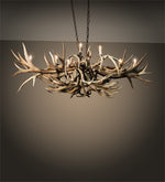 Meyda Lighting 212270 71" Long Antlers 10 Light Oblong Chandelier