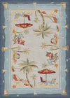 Couristan Outdoor Escape Pacific Heights 2'6" X 8'6" Runner Indoor/Outdoor  Transitional Rug