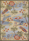 Couristan Outdoor Escape Cocoa Beach 2' X 4' Rectangular Indoor/Outdoor  Transitional Rug