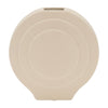 Sagebrook Home 17443-03 Dol, 7" Round Vase, Cotton