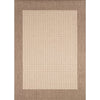 Couristan Recife Checkered Field 5'10" X 9'2" Rectangular Indoor/Outdoor  Transitional Rug