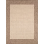 Couristan Recife Checkered Field 5'10" X 9'2" Rectangular Indoor/Outdoor  Transitional Rug