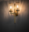 Meyda Lighting 216718 10" Wide Cilindro Ashcroft 2 Light Wall Sconce