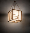 Meyda Lighting 216753 36" Square Kofu Pendant