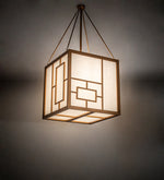 Meyda Lighting 216753 36" Square Kofu Pendant