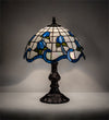 Meyda Lighting 217783 17" High Roseborder Table Lamp