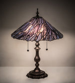 Meyda Lighting 218128 21" High Willow Jadestone Table Lamp