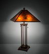 Meyda Lighting 218344 28" High Mission Prime Table Lamp