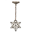 Meyda Lighting 21838 9"W Moravian Star White Mini Pendant