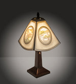 Meyda Lighting 218414 17" High Lithophane Americana Accent Lamp