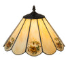 Meyda Lighting 218812 13" Wide Roses Lamp Shade