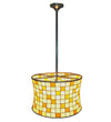 Meyda Lighting 21986 20"W Hilton Barrel Pendant