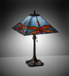 Meyda Lighting 219890 20" High Prairie Dragonfly Table Lamp