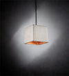 Meyda Lighting 223432 6" Square Basix Pendant