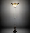 Meyda Lighting 228408 74" High Shell with Jewels Floor Lamp
