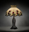 Meyda Lighting 228801 32" High Roseborder Table Lamp