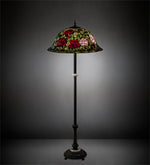 Meyda Lighting 229110 62" High Tiffany Rosebush Floor Lamp