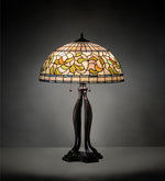 Meyda Lighting 229126 30" High Tiffany Turning Leaf Table Lamp