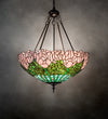 Meyda Lighting 231156 22" Wide Cabbage Rose Inverted Pendant