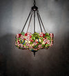 Meyda Lighting 232776 20" Wide Tiffany Cherry Blossom Inverted Pendant