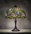 Meyda Lighting 232797 26" High Trillium & Violet Table Lamp