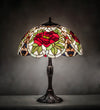 Meyda Lighting 232798 26" High Renaissance Rose Table Lamp