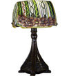 Meyda Lighting 23762 18"H Puffy Ravenna Floral Accent Lamp