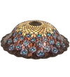 Meyda Lighting 23950 24"W Tiffany Peacock Feather Lamp Shade