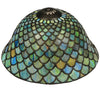 Meyda Lighting 23953 12"W Tiffany Fishscale Lamp Shade