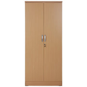 Better Home NW104-Beech Harmony Wood Two Door Armoire Wardrobe Cabinet Beech Maple