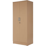 NW104-Beech Harmony Wood Two Door Armoire Wardrobe Cabinet Beech Maple