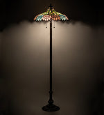 Meyda Lighting 242789 60" High Wisteria Floor Lamp