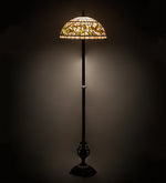 Meyda Lighting 242829 71" High Tiffany Turning Leaf Floor Lamp