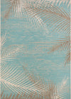 Couristan Monaco Tropical Palms 8'6" X 13' Rectangular Indoor/Outdoor  Transitional Rug