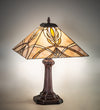 Meyda Lighting 244266 18.5" High Glasgow Bungalow Table Lamp