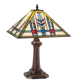 Meyda Lighting 244281 18.5" High Prairie Wheat Table Lamp